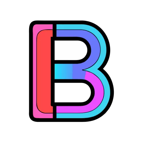 B Letter Icon