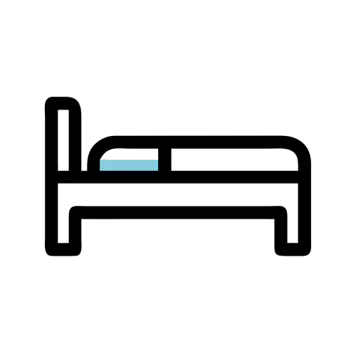 Bed Free Symbol