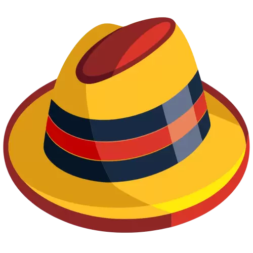 Colorful Hat Icon