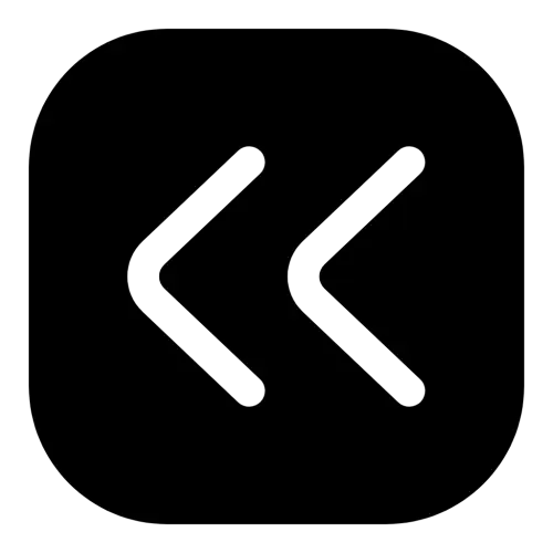 Double Arrow Left Icon