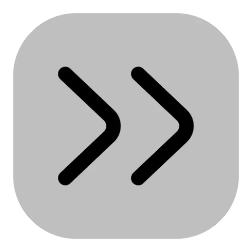 Double Arrow Right Symbol
