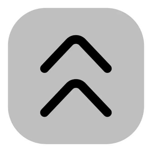 Double Arrow Up Symbol