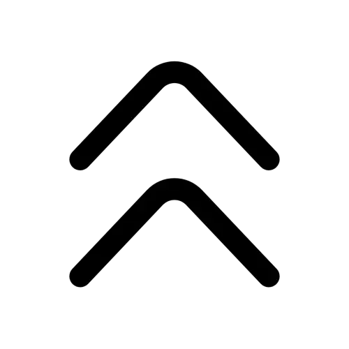 Double Arrow Up Vector