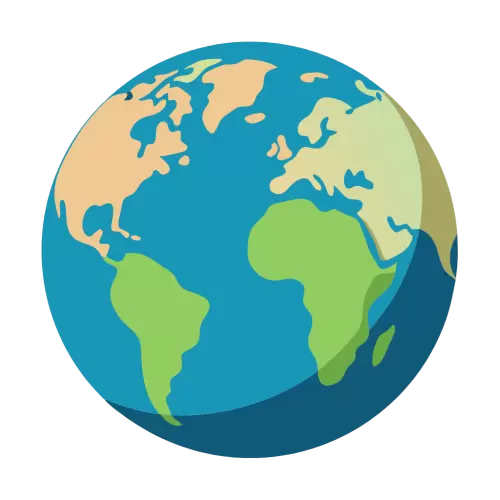 Earth Globe Icon
