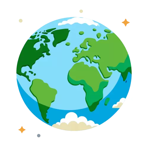 Circle Globe Vector