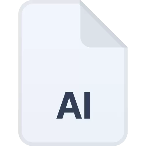 Free AI File Format Icon