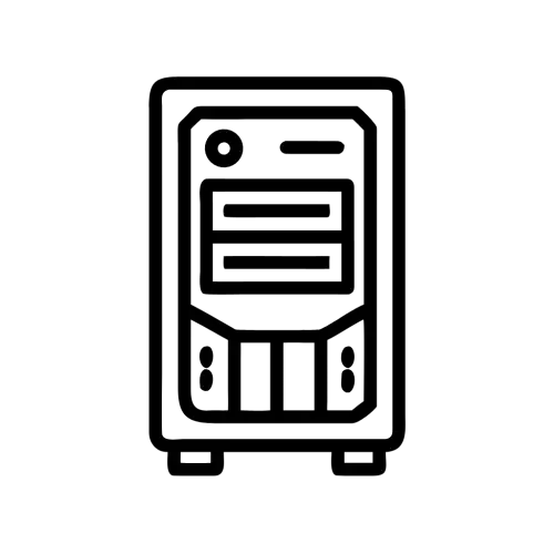Free Computer Tower Vector