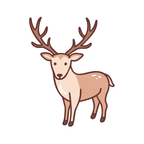 Free Deer Symbol