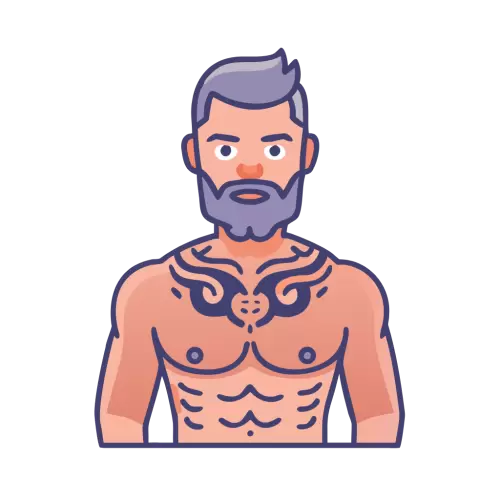Free Muscular Man Vector