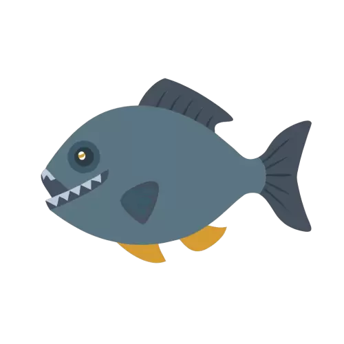 Free Piranha Symbol
