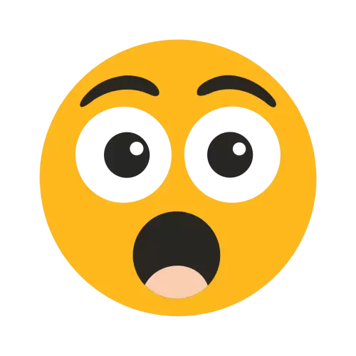 Free SVG Frightened Symbol