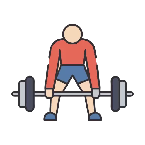 Free SVG Weightlifting Icon
