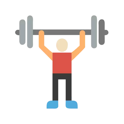 Free Weightlifting Icon