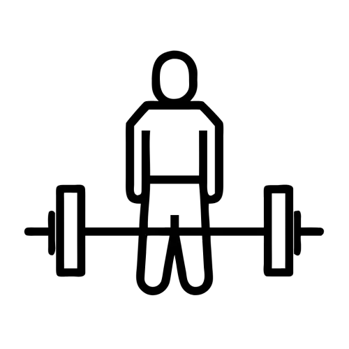 Free Weightlifting Vector SVG