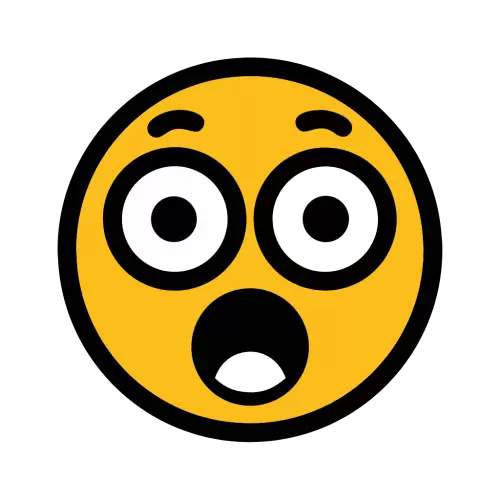 Frightened Icon SVG Free