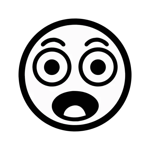 Frightened Vector SVG Free