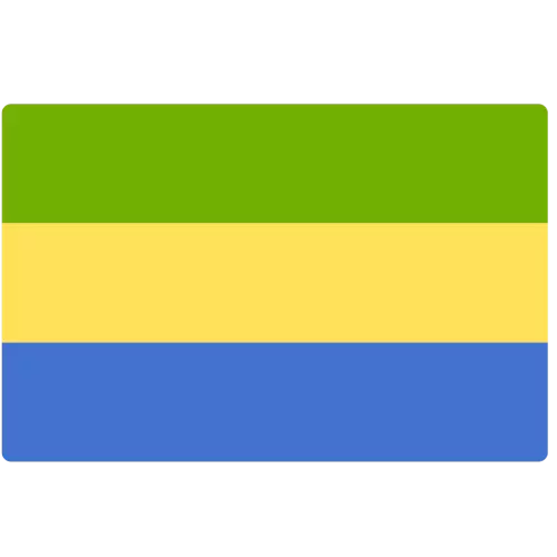 Gabon Country Flag