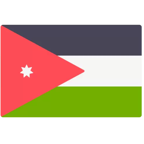 Jordan Country Flag