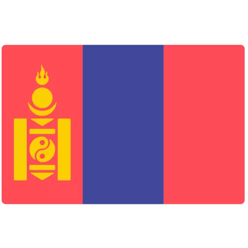 Mongolia Country Flag
