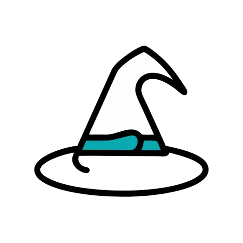 Outline Witch Hat Ico