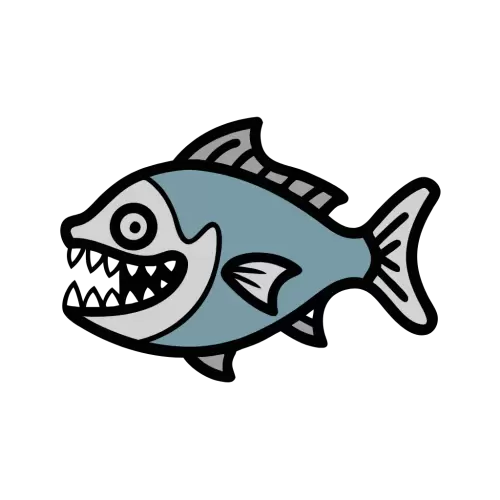 Piranha Free Symbol