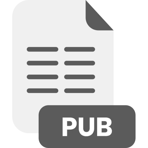 PUB File Format Icon