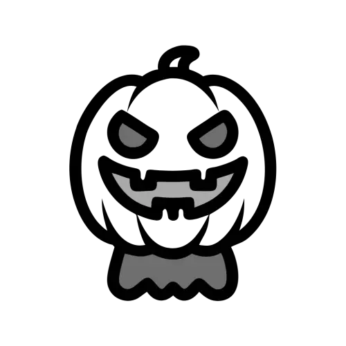 Pumpkin Face Symbol