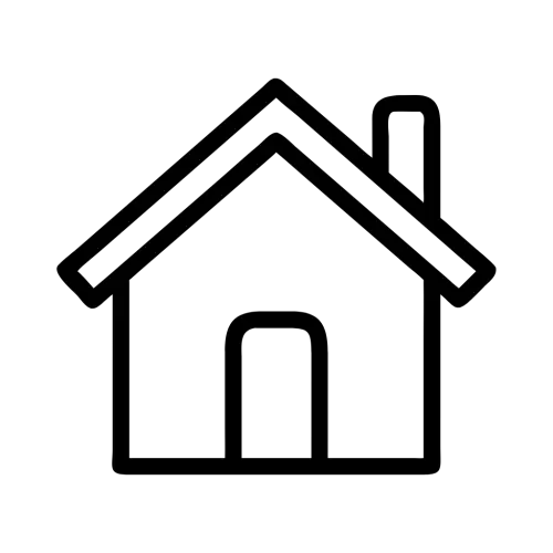 Simple Outline House Vector