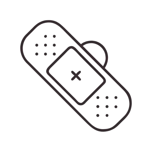 SVG Bandage Symbol