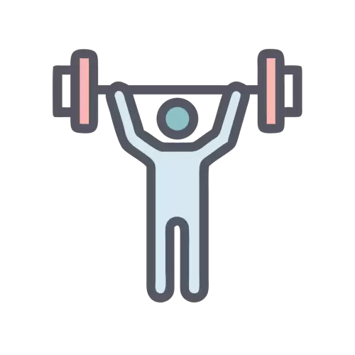SVG Weightlifting Vector