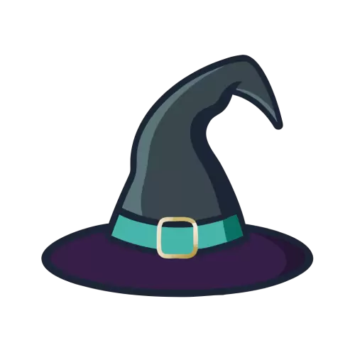 SVG Witch Hat Icon