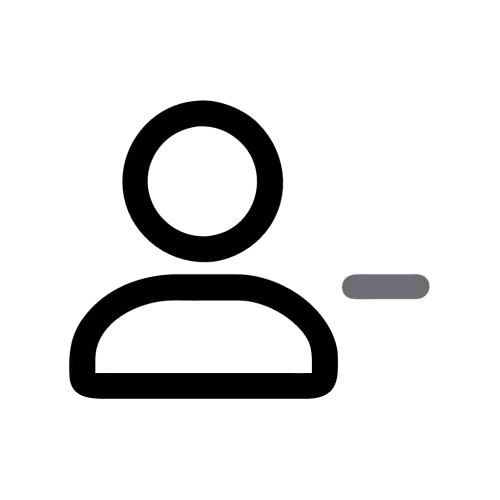 User Minus Icon