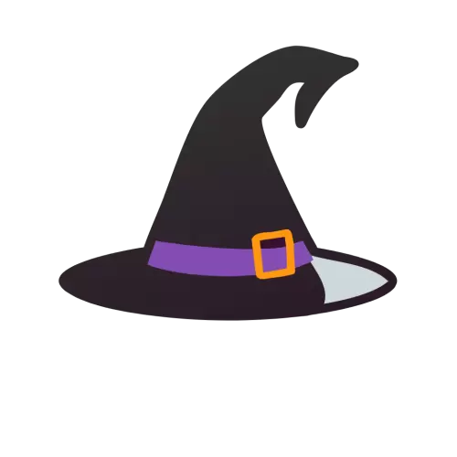 Witch Hat Free Vector