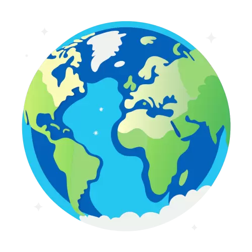 World Globe Icon