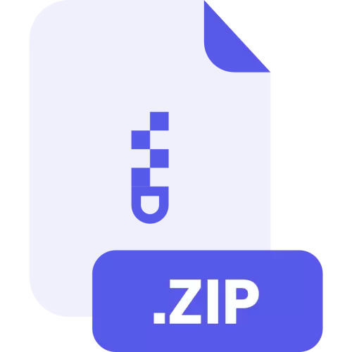 ZIP File Format Icon