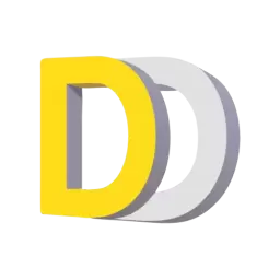 3d Letter D Free Symbol