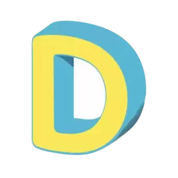 3d Letter D Icon