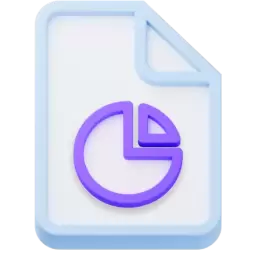 3d Pie Chart File Icon