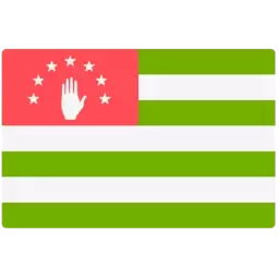 Abkhazia Country Flag