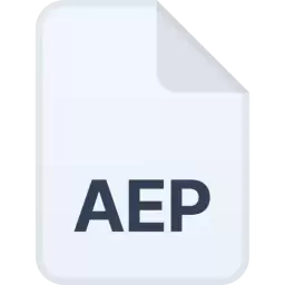 AEP File Format Free Icon