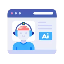 AI Agent Web Icon