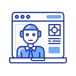 AI Agent Web Symbol Free