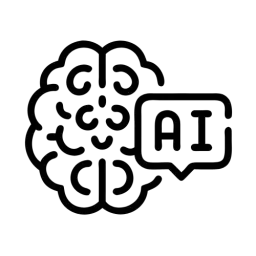 Ai Brain Svg Icon