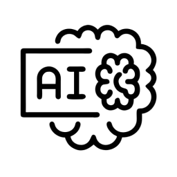 Ai Brain Svg Vector