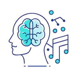 Ai Music Brain Icon