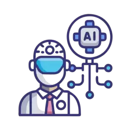 AI Robotic Icon