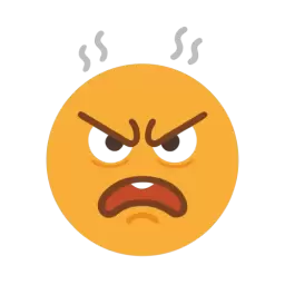 Angry Face Emoji Vector free download