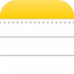 Apple Notes App Icon