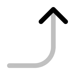 Arrow Right Up Icon