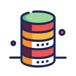 Colored Cloud Server Icon